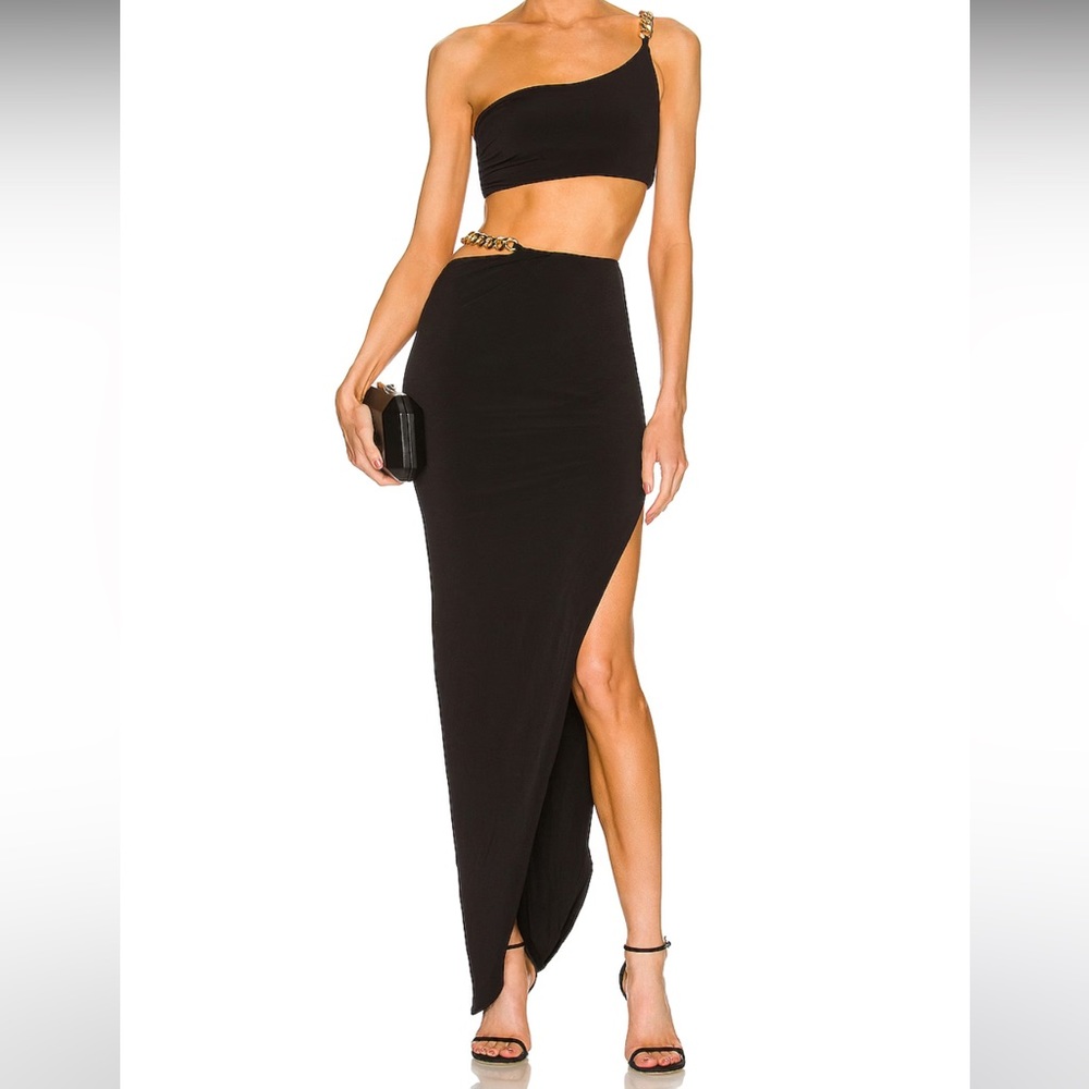 Nookie Chain Skirt in Black Size Small